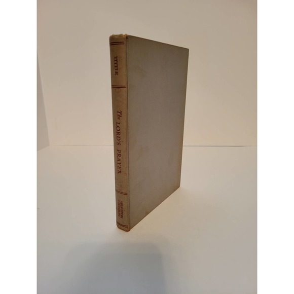 Antique 1929 Book The Lord's Prayer by Ernest Fremont Tittle WAR EDITION - Picture 3 of 7